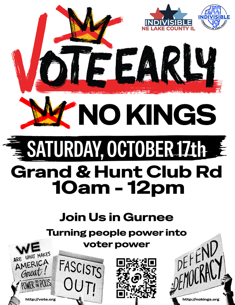 Poster for No Kings on October 17 2026